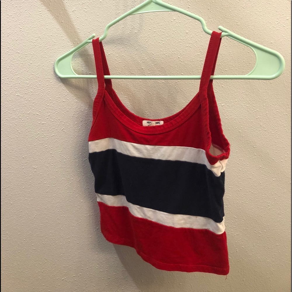 STRIPPED TANK TOP